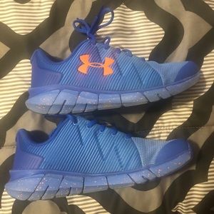 UA Blue/orange shoes